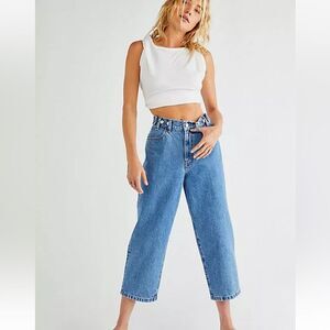 NWT Free People EDWIN Maiia Jeans Size SMALL MSRP: $228